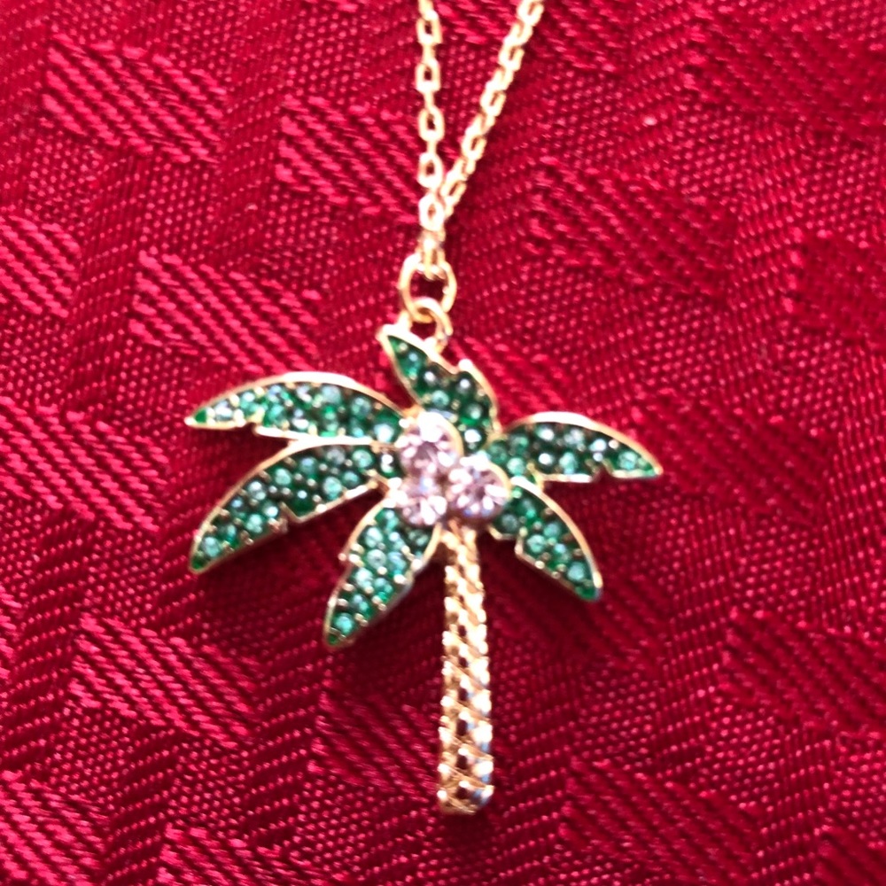Palm Tree Necklace